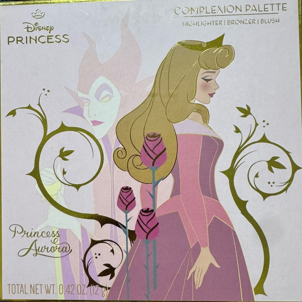 Disney Princess Aurora Makeup Palette in Pink and Gold
